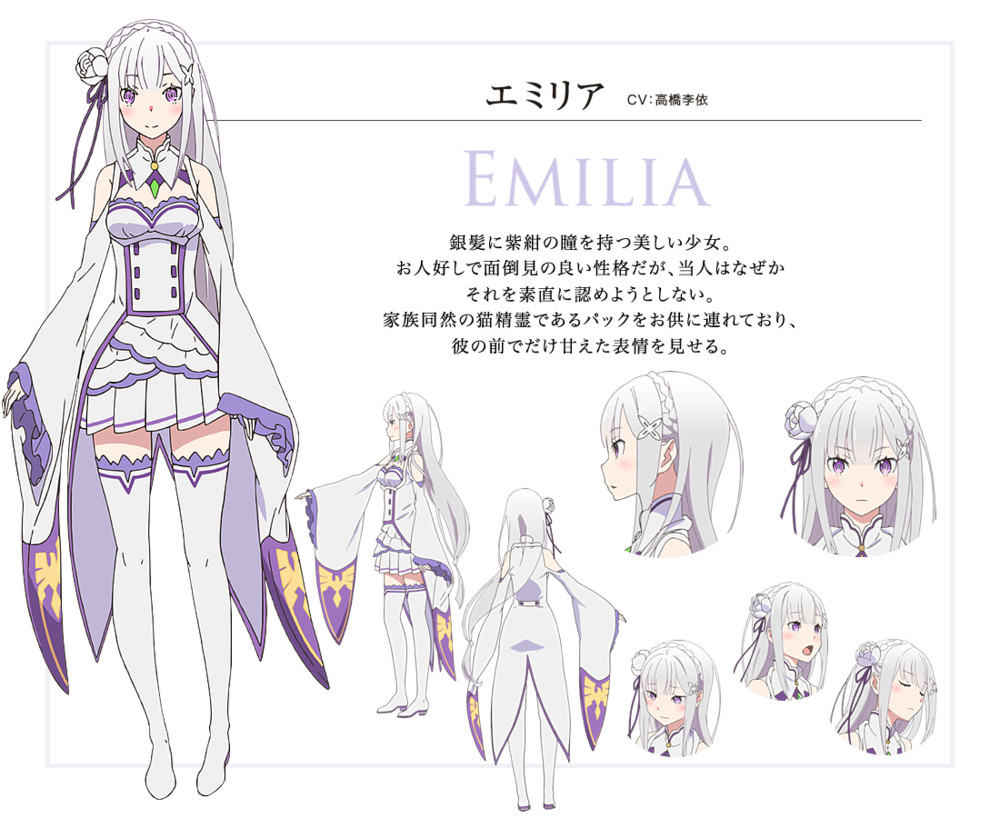 Emilia From Re Zero Starting Life In Another World
