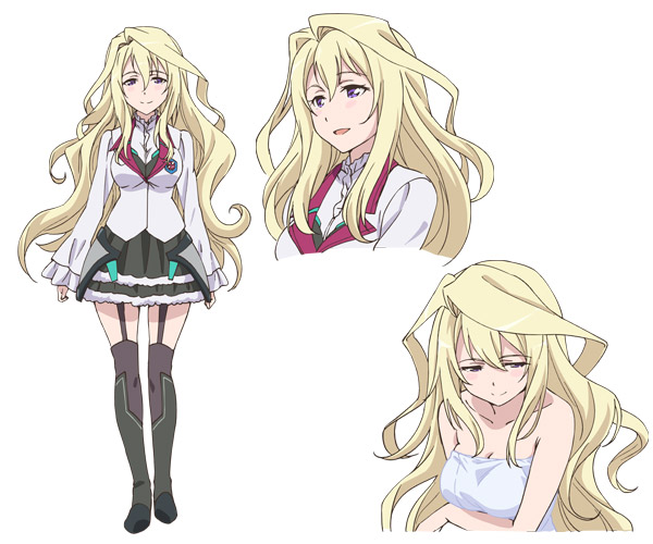 Claudia Enfield from The Asterisk War: The Academy City of the Water.