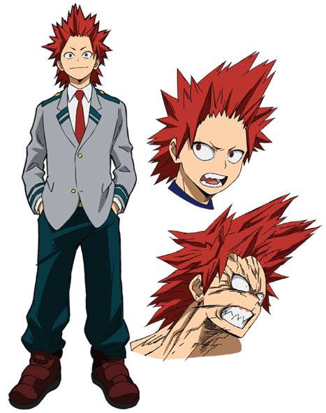 Eijirou Kirishima from My Hero Academia