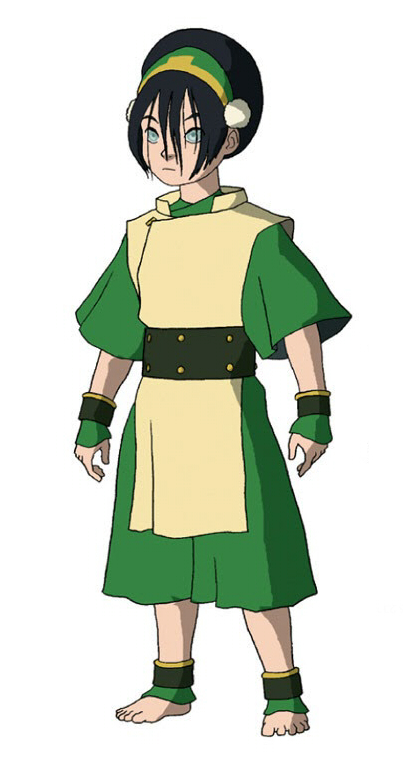 Toph Beifong from Avatar: The Last Airbender