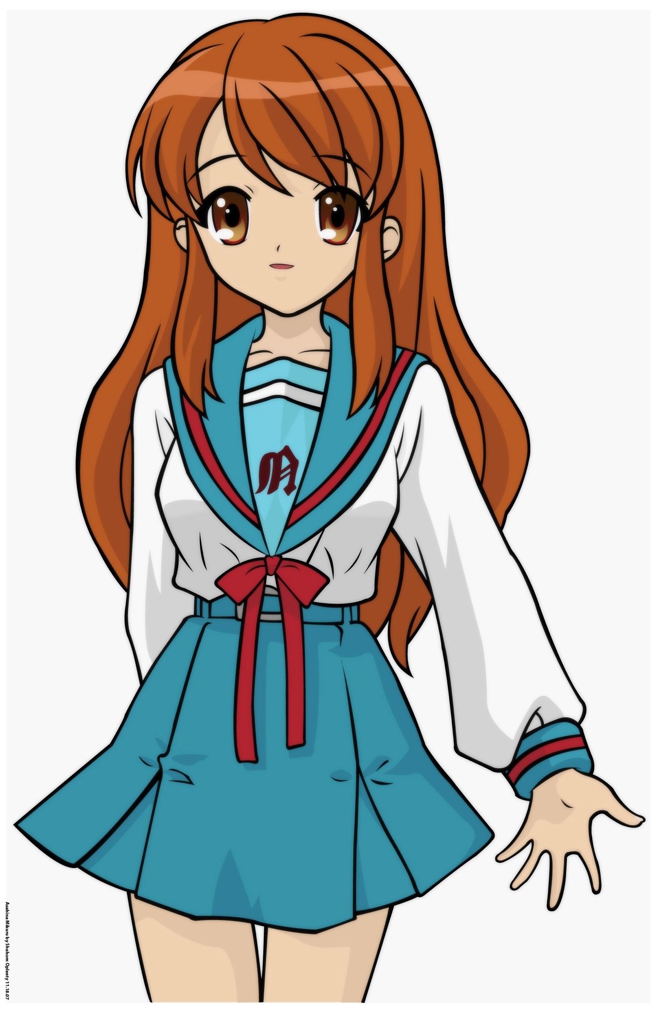 Mikuru Asahina From The Melancholy Of Haruhi Suzumiya