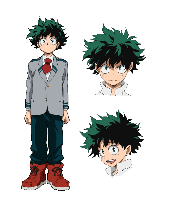 --It really feels like Midoriya.<br>--Like Iida said, we don't have anyone with<br>a good scouting Quirk like Jiro or Shoji, so... Izuku Midoriya