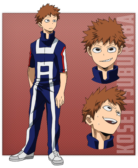 Kosei Tsuburaba from My Hero Academia