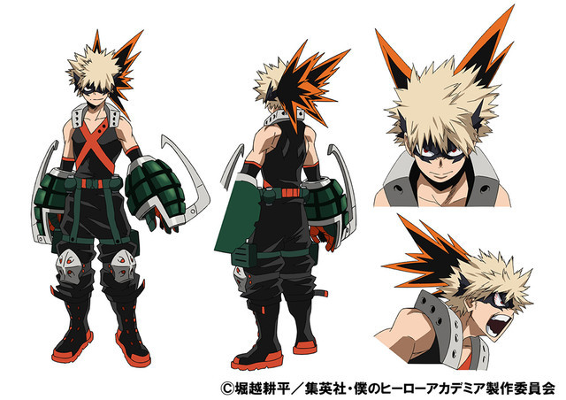 I want the notability of being the first student to make it into U.A. from this mediocre city junior high school. Katsuki Bakugo