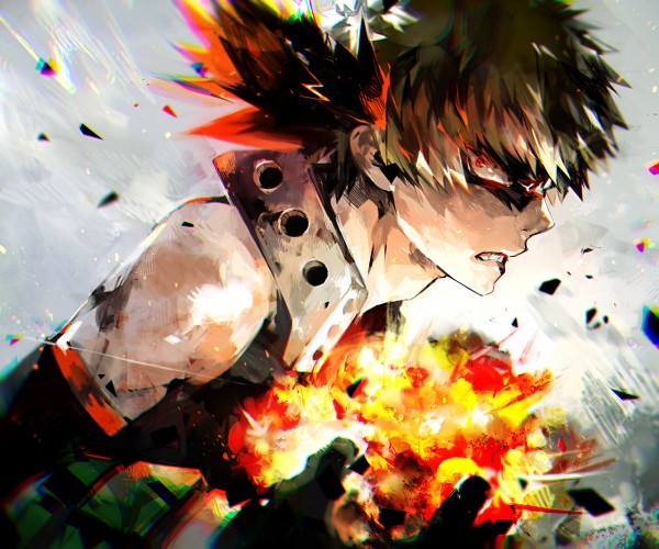 --Wait, you're scaring me! What is this,<br>did you shake someone down for money?<br>--No! I withdrew this money. Katsuki Bakugo
