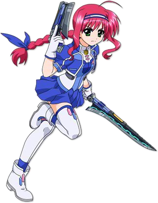 Amitie Florian from Magical Girl Lyrical Nanoha A's Portable: The Gears ...