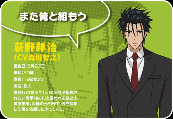 Kuniharu Ogino from Cuticle Detective Inaba.