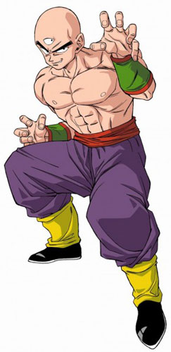 Tien Shinhan from Dragon Ball Z