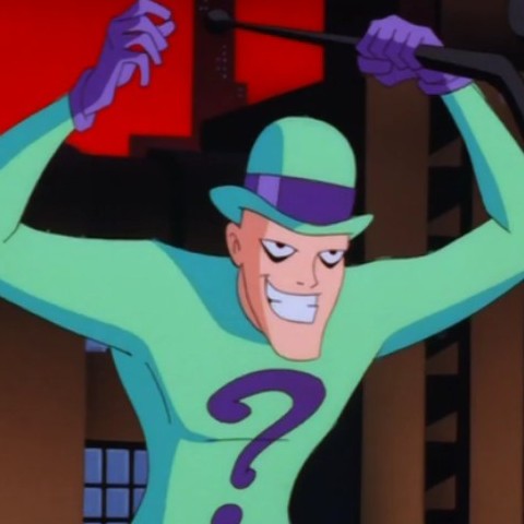 Synthoid Riddler from Batman Beyond