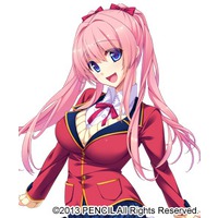 Blue Eye Color Pink Hair Color To Waist Hair Length