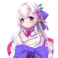 purple eye color white hair color past waist hair length teen apparent age no animal ears anime characters database purple eye color white hair color