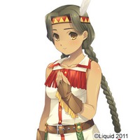 anime native american girl